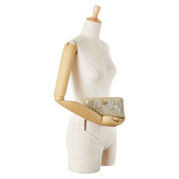 Tod's Long Wallet with Round Zipper, Gold Leather, Women's, TOD'S - Picture 11 of 11